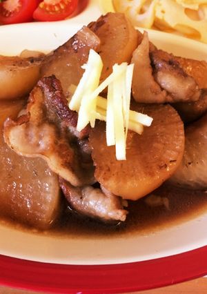 大根と豚バラ肉のオイスターソース煮-レシピのメイン写真