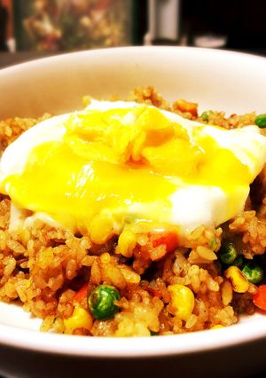 手軽にカレーピラフ-レシピのメイン写真