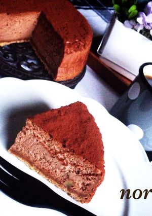 バレンタインに！簡単ショコラチーズケーキ-レシピのメイン写真
