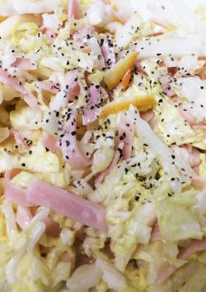 マヨマーマレードの白菜サラダ-レシピのメイン写真