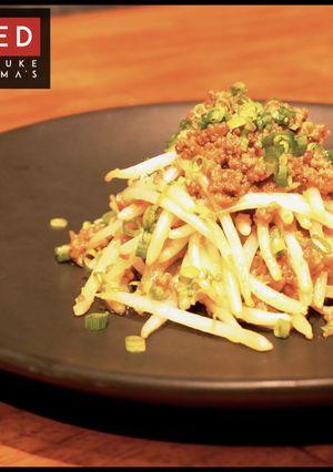 簡単時短deであと一品！肉味噌もやし-レシピのメイン写真