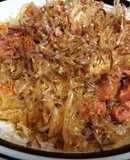 創作料理♫ 白滝とトマトとスパム炒め