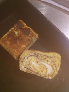 卵2つで分厚い玉子焼き-レシピのメイン写真
