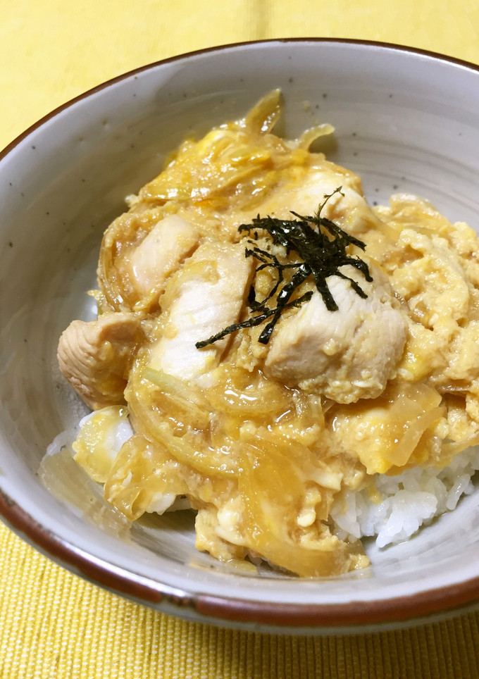 体とお財布に優しい♪簡単親子丼-レシピのメイン写真