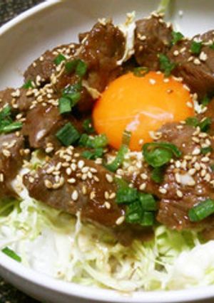 簡単！！焼き肉丼-レシピのメイン写真