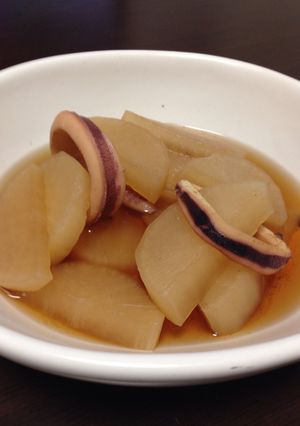 ご飯もお酒もススム！いか大根☆-レシピのメイン写真