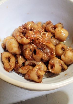 簡単☆鶏肉の皮の甘辛煮♪-レシピのメイン写真