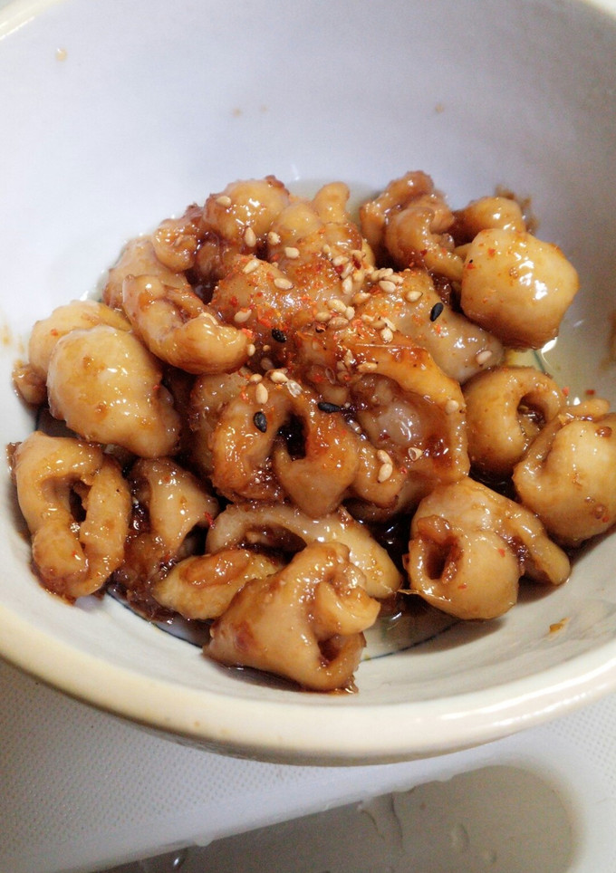 簡単☆鶏肉の皮の甘辛煮♪-レシピのメイン写真