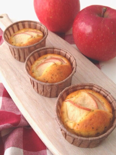 バター香る♡林檎と紅茶のマフィン-レシピのメイン写真