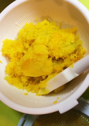 カボチャペースト★離乳食 初期-レシピのメイン写真