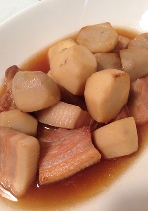里芋と豚バラの煮物-レシピのメイン写真