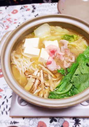 にんにく風味の味噌鍋-レシピのメイン写真