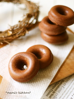 ☸しっとり焼きドーナツ*チョコ☸-レシピのメイン写真