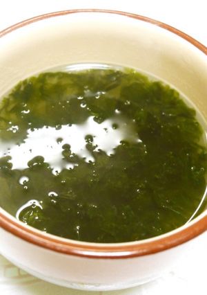 即席♪塩レモンで海苔わかめスープ-レシピのメイン写真