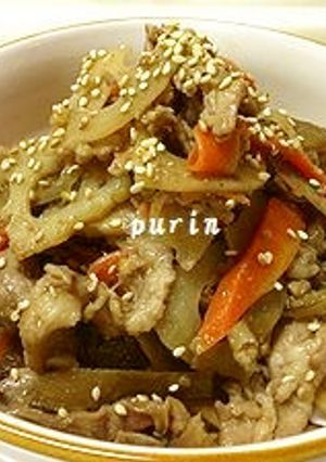 具だくさんのおかずきんぴら-レシピのメイン写真
