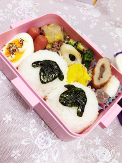 キャラ弁☆ひつじ-レシピのメイン写真