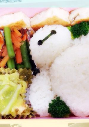 キャラ弁☆ベイマックス-レシピのメイン写真