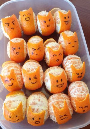超絶簡単（笑）カタツムリみかん-レシピのメイン写真