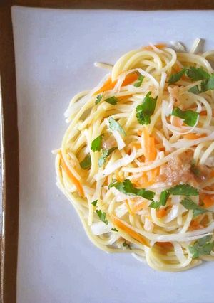 キャベツなスパゲティー＊梅風味編-レシピのメイン写真