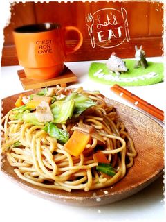 ダシダde焼きそば-レシピのメイン写真