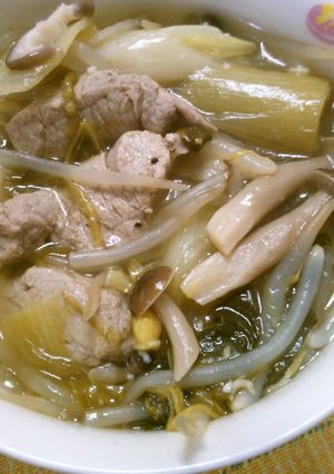 豚肉 もやし 小松菜の ナンプラー煮込み-レシピのメイン写真