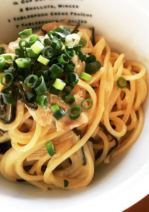 和風塩こんぶパスタ-レシピのメイン写真