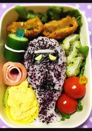 妖怪ウォッチジミー☆キャラ弁簡単-レシピのメイン写真