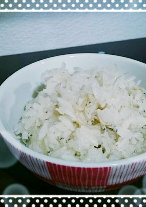 ちりめんご飯-レシピのメイン写真