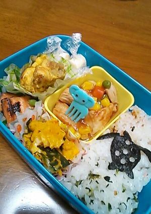 チビ冬の弁当*酢豚ならぬ酢鶏-レシピのメイン写真