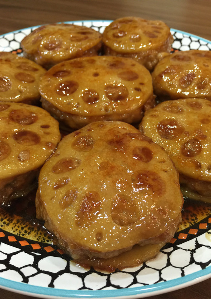 うちの照り焼き☻和風蓮根はさみハンバーグ-レシピのメイン写真