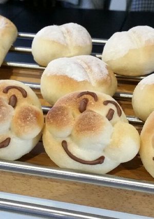おいしいアンパンマンと大人のパン♪-レシピのメイン写真