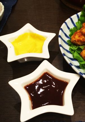 マスタードソースとBBQソース-レシピのメイン写真