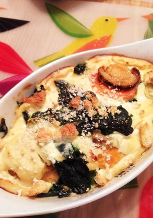 小麦・乳不使用☆簡単！豆腐でグラタン-レシピのメイン写真