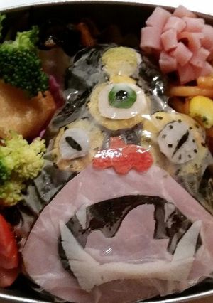 妖怪ウォッチ 暴走マッタナ氏 キャラ弁-レシピのメイン写真