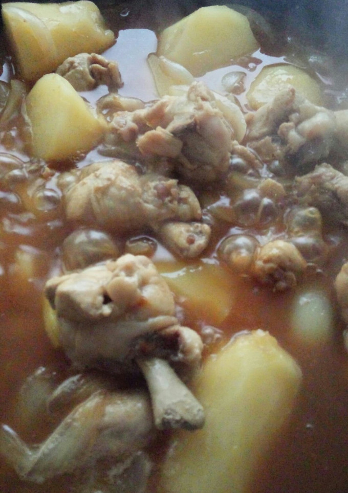 しゃがと手羽元の和風カレー煮-レシピのメイン写真