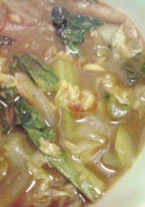 レンジで!白菜と青菜のカレー-レシピのメイン写真