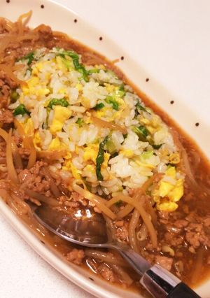 ♡うまうま♡レタスあんかけチャーハン-レシピのメイン写真