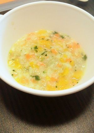 【離乳食】８種野菜のコーンクリームドリア-レシピのメイン写真