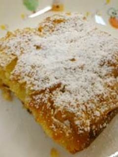 リンゴの天板ケーキ-レシピのメイン写真