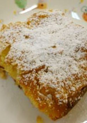 リンゴの天板ケーキ-レシピのメイン写真