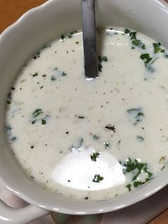 ふきのとう味噌deスープ-レシピのメイン写真
