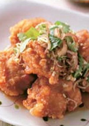 簡単甘酢で☆鶏のから揚げ甘酢がけ-レシピのメイン写真