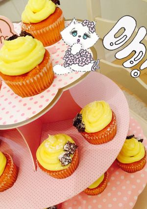 カップケーキのバタークリーム-レシピのメイン写真