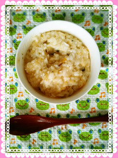 松茸風味のお吸い物でおじや-レシピのメイン写真