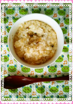 松茸風味のお吸い物でおじや-レシピのメイン写真