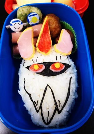 妖怪ウォッチ☆難怪☆キャラ弁-レシピのメイン写真