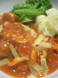 チキンのトマトソース煮込み-レシピのメイン写真