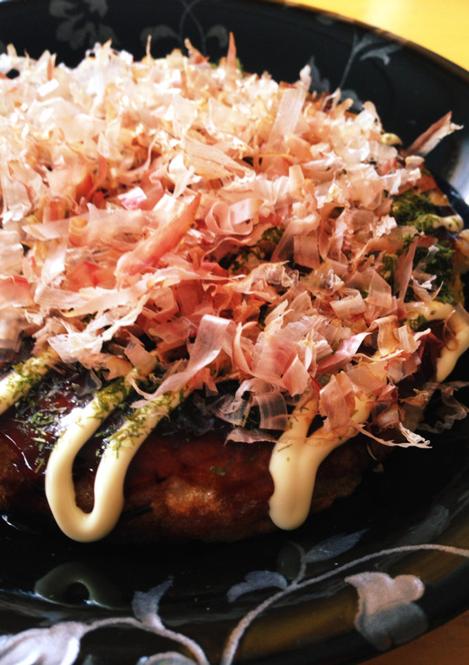納豆ごはんのふわふわお好み焼き-レシピのメイン写真