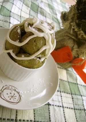 もみの木のミニツリー？シュークリーム-レシピのメイン写真