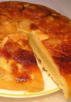 炊飯器でアップサィダゥン☆芋りんごケーキ-レシピのメイン写真